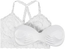 Load image into Gallery viewer, Juliette Deluxe Racerback Lace Bralette
