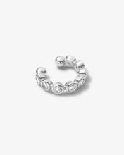 Load image into Gallery viewer, Baroness Ear Cuff - Silver|White Diamondettes

