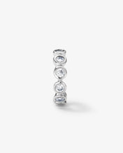 Load image into Gallery viewer, Baroness Ear Cuff - Silver|White Diamondettes
