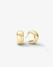 Load image into Gallery viewer, &quot;She&#39;s So Smooth&quot; Baby Hoops - Gold
