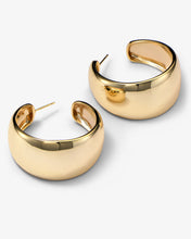 Load image into Gallery viewer, &quot;She&#39;s So Smooth&quot; Mama Hoops - Gold
