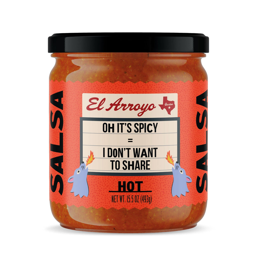 Oh It's Spicy Hot Salsa