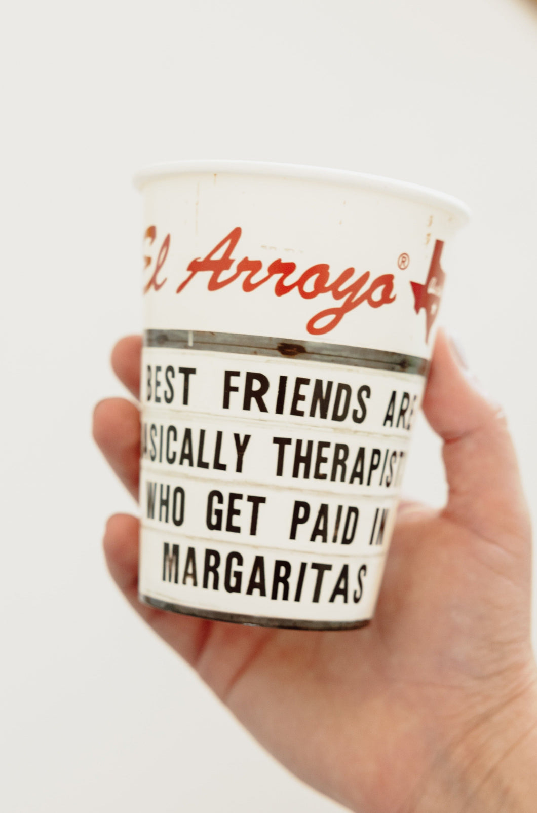 El Arroyo 12 oz Party Cups (Pack of 12) - Best Friends