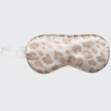 Load image into Gallery viewer, Satin Sleep Eye Mask in Leopard
