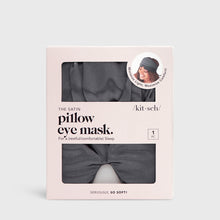 Load image into Gallery viewer, The Pillow Eye Mask - Charcoal
