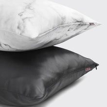 Load image into Gallery viewer, Satin Pillowcase - Charcoal Grey
