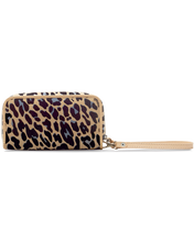 Load image into Gallery viewer, Wristlet Wallet Blue Jag
