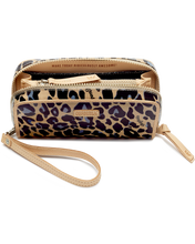 Load image into Gallery viewer, Wristlet Wallet Blue Jag
