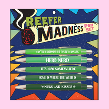 Load image into Gallery viewer, Reefer Madness Pen Set
