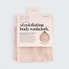 Load image into Gallery viewer, XL Exfoliating Body Washcloth - Blush
