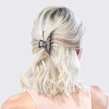 Load image into Gallery viewer, Open Shape Claw Clip - Hematite
