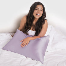 Load image into Gallery viewer, Satin Pillowcase - Lavender

