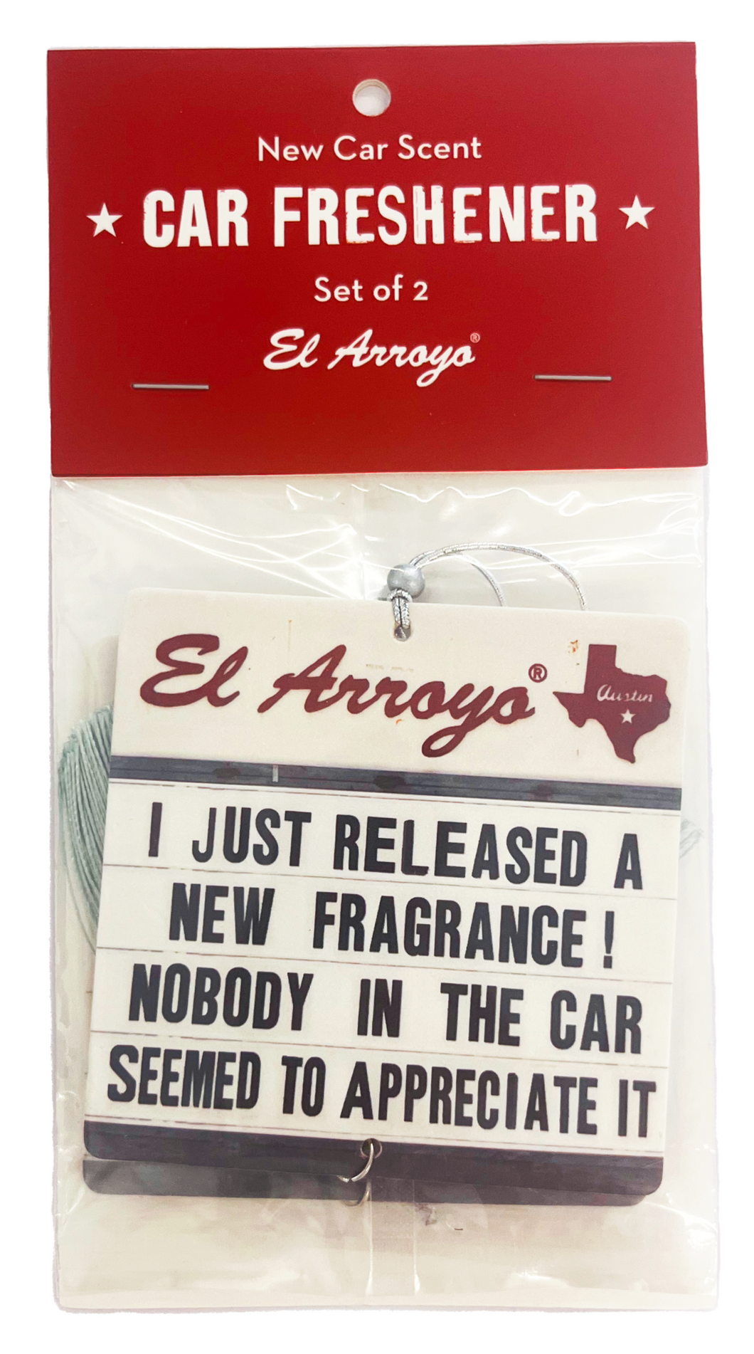 Car Air Freshener (2 Pack) - New Fragrance