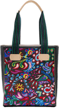 Load image into Gallery viewer, Chica Tote Posh Embroidered
