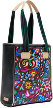 Load image into Gallery viewer, Chica Tote Posh Embroidered
