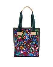 Load image into Gallery viewer, Chica Tote Posh Embroidered
