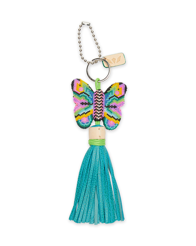 Charm Aqua Butterfly