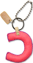 Load image into Gallery viewer, Charms Pink Felt Alphabet
