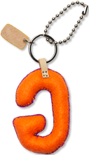 Load image into Gallery viewer, Charms Orange Felt Alphabet
