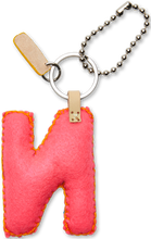 Load image into Gallery viewer, Charms Pink Felt Alphabet
