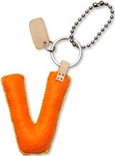 Load image into Gallery viewer, Charms Orange Felt Alphabet
