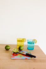 Load image into Gallery viewer, Mini Tempered Glass Cutting Board - Floral

