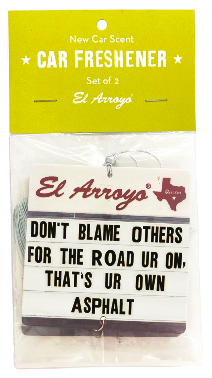 Car Air Freshener (2 Pack) - Ur Own Asphalt