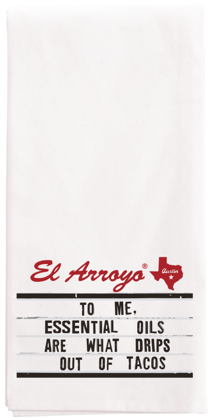 Tea Towel - Essential Oils