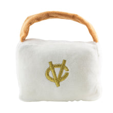 Load image into Gallery viewer, White Chewy Vuiton Purse
