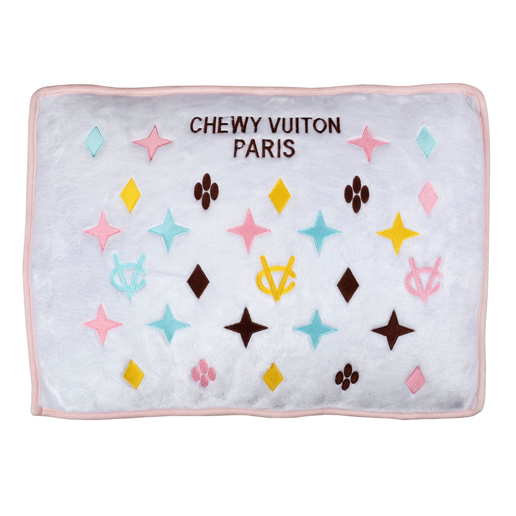 White Chewy Vuiton Bed