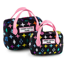 Load image into Gallery viewer, Black Monogram Chewy Vuiton Purse
