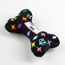 Load image into Gallery viewer, Black Monogram Chewy Vuiton Bone
