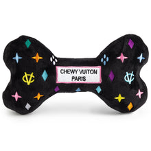 Load image into Gallery viewer, Black Monogram Chewy Vuiton Bone
