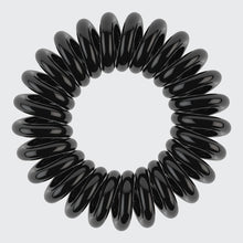 Load image into Gallery viewer, Spiral Hair Ties 4 Pack - Black
