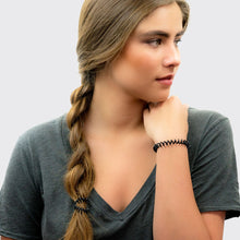 Load image into Gallery viewer, Spiral Hair Ties 4 Pack - Black
