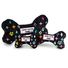 Load image into Gallery viewer, Black Monogram Chewy Vuiton Bone
