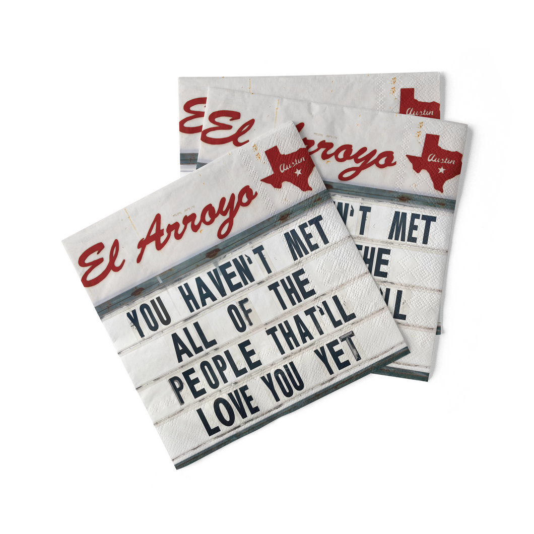 Cocktail Napkins (Pack of 20) - Love You Yet