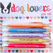 Load image into Gallery viewer, Dog Lovers Pen Set
