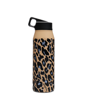 Load image into Gallery viewer, 32 oz Straw Lid  Bottle Blue Jag
