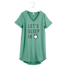 Load image into Gallery viewer, Hello Mello Sleep Shirt, Lets Sleep In
