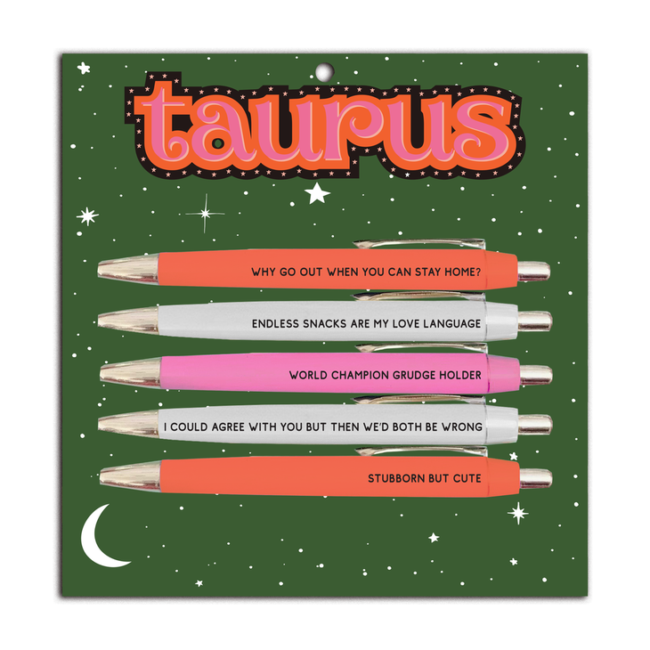 Taurus Pen Set