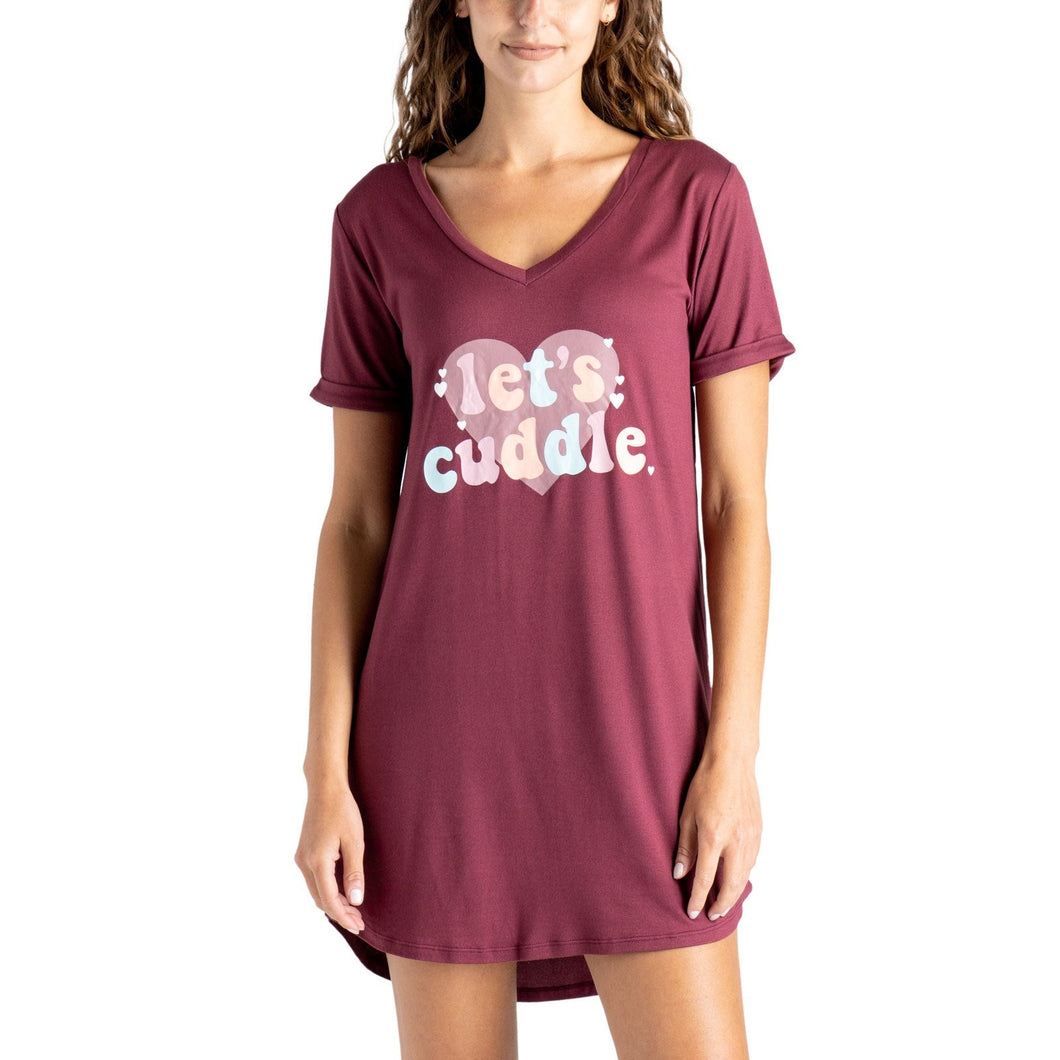 Let's Cuddle Sleep Shirt