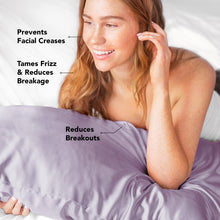 Load image into Gallery viewer, Satin Pillowcase - Lavender
