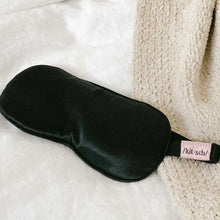 Load image into Gallery viewer, The Lavender Weighted Satin Eye Mask
